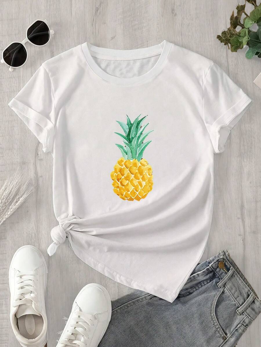 Halloween Graphic T-Shirt - White - View 1