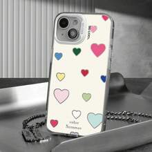 Fundas para celular de moda 2026Patrón en forma de corazón Carcasa celular diseño elegante resistente a impactos y rasgos, adaptada para múltiples modelos como X,XR,XS Max y series 11/12/13/14/15/16/17 con todas sus variantes, celulares Galaxy gama A y S de diferentes generaciones, dispositivos Moto E y serie G, además de Poco y Redmi Note toda la línea, material cómodo ligero, protección completa para teléfono móvil ideal para uso personal y diario cotidiano - Verde - Ver 10