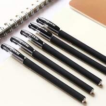 10/15pcs Matte Neutral Pen Set, Black, Blue, Red Ink, 0.5mm Ballpoint Pens, Cute Stationery For Students, School And Office - Multicolor - View 11
