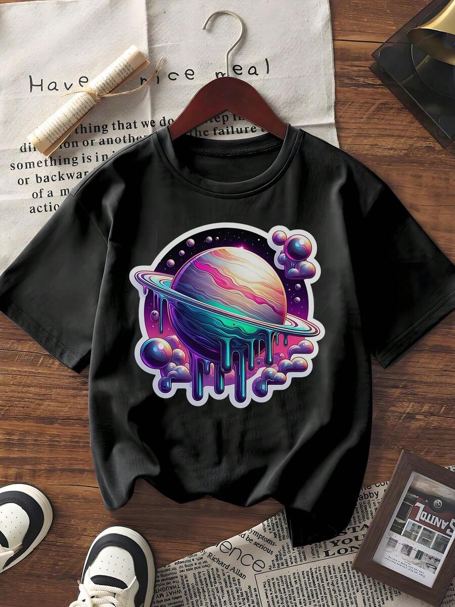 Men T-Shirts - Black - View 1