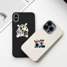 52pcs 1D Band Stickers Singer DIY Laptop Refrigerator Luggage Phone Case Water Cup Decoration Stickers - Multicolor - View 5