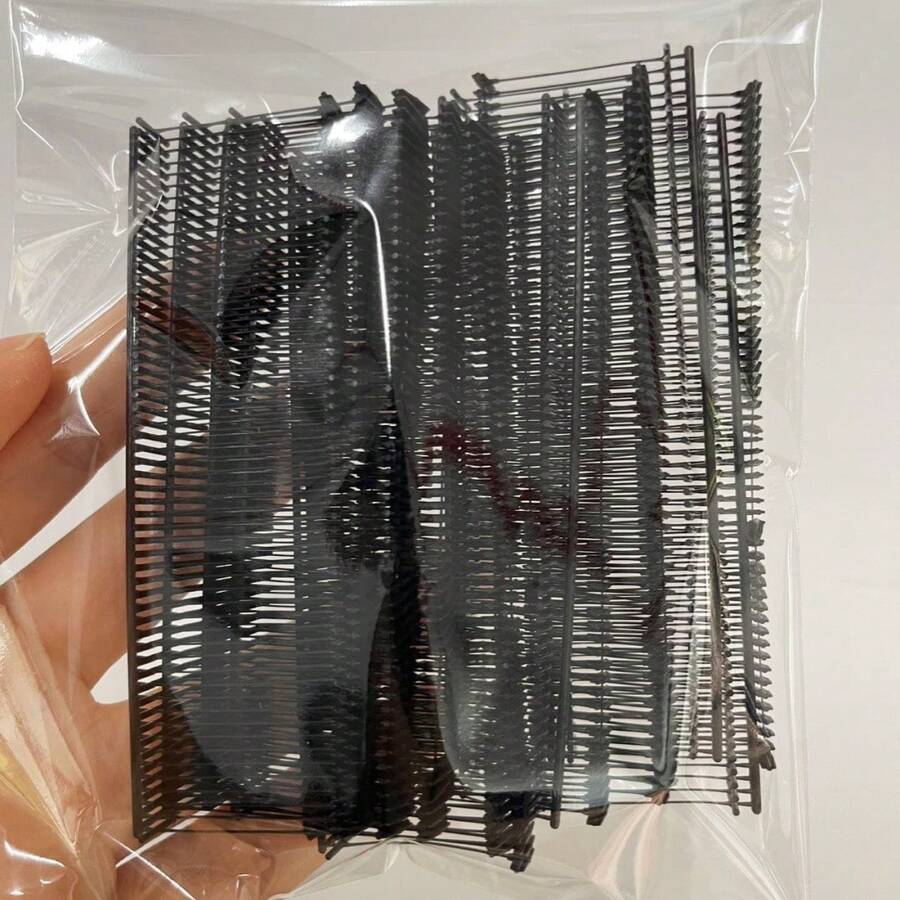 Standard Clothing Tag Gun Fasteners, 1008/2016/3640/5000pcs Tag Gun Fastener Tag Barb Accessories Price Tag Gun Refill, Suitable For Clothing (2.5cm/3.5cm) - Black - View 1
