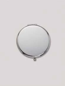 1pc Personalized Cherry Blossom Floral Letter Makeup Mirror - Custom Name Engraved, Polished Finish, Decorative Mirror, Foldable Portable Travel Mirror With Gift Box, Women's Portable Mini Mirror, Birthday, Valentine's Day, Mother's Day Gift - Multicolor - View 10