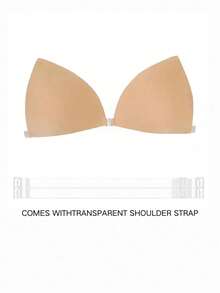 New Strapless Seamless Push-Up Bra, Adjustable Strap, Invisible Bra For Wedding Dress, Suitable For Strapless Tops And Backless Dresses - Multicolor - View 7