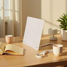 Large Magnetic Whiteboard & Blackboard Combination (Includes Stand, Push Pins And Heavy-Duty Metal Frame) | Brushed Black Frame, Modern Design, Durable Dry-Erase Surface, Convenient For Handwriting Information - Magnetic Plate - View 6
