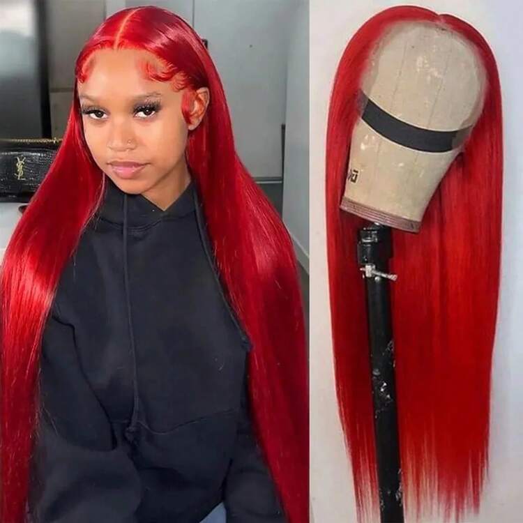 Blended Lace Wigs - 混合藍色 - 查看 10
