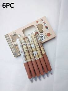 1支装Kapi圆珠笔套装,可擦按动设计,蓝/黑墨水,0.5mm细笔尖,轻巧舒适,速干,适合办公使用,高品质创意学生文具,可爱可擦圆珠笔,送给家人、朋友、同事、男孩、女孩的礼物,学习用品,理想的礼品之选 - 預設 - 查看 16