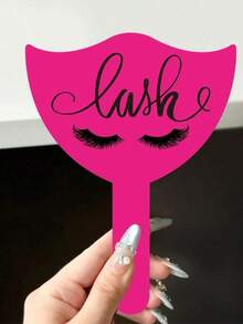 1PC Lash Technician Photo Prop Lash Photo Display Board Reusable PVC Handheld Lash Beauty Card Social Media Lash Technician Supplies Lash Tools Lash Technician Gift - Multicolor - View 12