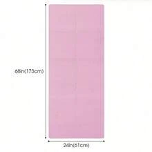 EVA Yoga Mat, Portable Foldable Fitness Mat, Suitable For Fitness, Yoga, Gymnastics, Pilates And Other Sports - Multicolor - View 8