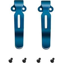 2PCS Blue Deep Carry Pocket Clip Compatible With 535 With Screws - A - View 1