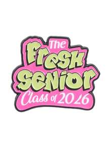 "The Fresh Senior Class Of 2026" Graduation Enamel Pin, Perfect Gift For Seniors, Durable And Stylish Accessory, Ideal For Graduation Parties - Multicolor - View 10