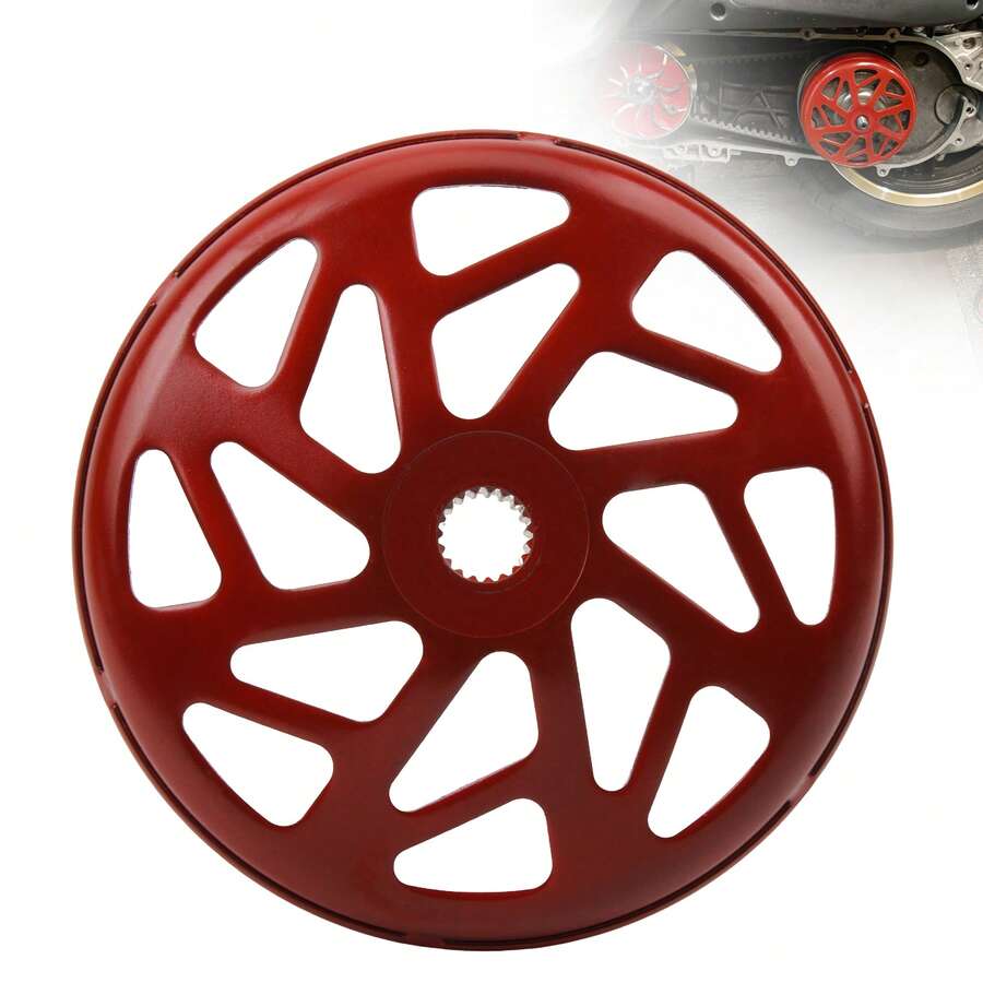 PowerMotor 摩托車賽車離合器鐘形外殼鼓，適用於 152QMI 157QMJ 1P52QMI 1P57QMJ GY6 NMAX 155 NVX Aerox 155 125cc 150cc 200cc ATV 踏板車 卡丁車零件