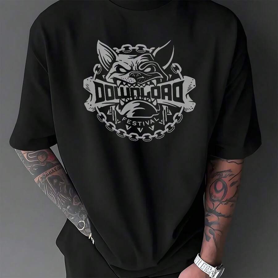 T-shirts för män - Svart - Visa 1