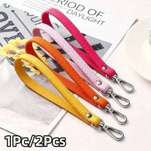 1Pc/2Pcs Wrist Strap Wallet Lanyard, Clutch Bag Keychain Accessory, Phone Bag Wrist Strap, Easy To Hang When Going Out, Free Your Hands - Multicolor - View 1