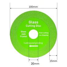 100mm Diamond Cutting Blade For Glass, Ceramic, Jade, Crystal Bottle, Polishing Wheel, Marble, Stone, Angle Grinder Blade, Thin Saw Blade - Cutting Blade - View 13