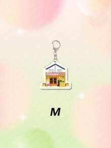 1pc Acrylic Cute Cartoon Shiny Watermelon Vivalavida Shining Watermelon Theme Series Keychain Pendant Backpack Decoration/Bag Accessory/School Bag Accessory/Wallet Pendant/Gift For Friends - Multicolor - View 21