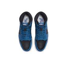 Nike Jordan Air Jordan 1 Retro High OG "Dark Marina blau" High Top Retro Basketball Schuhe Herren Damen Schwarz Blau 555088-404 - 555088-404 - Übersicht 4