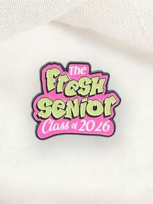 "The Fresh Senior Class Of 2026" Graduation Enamel Pin, Perfect Gift For Seniors, Durable And Stylish Accessory, Ideal For Graduation Parties - Multicolor - View 5