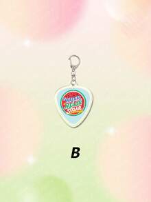 1pc Acrylic Cute Cartoon Shiny Watermelon Vivalavida Shining Watermelon Theme Series Keychain Pendant Backpack Decoration/Bag Accessory/School Bag Accessory/Wallet Pendant/Gift For Friends - Multicolor - View 5