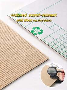 1 pieza Almohadilla autoadhesiva para arañar gatos, alfombra recortable, parche para arañar gatos, evita que las mascotas arañen el sofá, pegatina de protección de muebles - 40*100cm - Ver 4