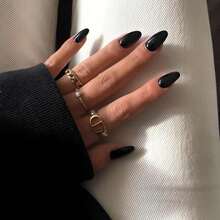 COSMI MILANO One Piece 9ml Effect Nail Polish With Moisturizing And Nourishing Treatment And Professional Salon Gloss Finish. With A Glossy Glass Effect, Natural Transparent Gel, Long-Lasting, Quick-Drying For Elegant And Professional Nail Care, Very Suitable For Use In Spring And Summer. - 黑色的 - 查看 2