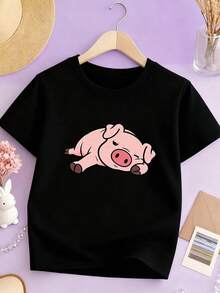 Women T-Shirts - Black - View 1
