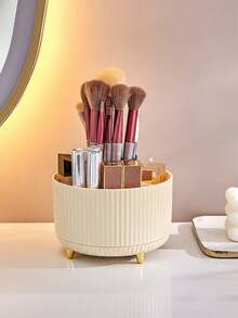 Space-Saving Cosmetic Display Stands & Beauty Organizers With 360 Degree Rotating Base Minimalist Organizer For Women And Students Aesthetic Organozadores De Maquillaje Perfect For Bedroom Desk Vanity Decor Perfume Organizer - Nhiều màu - Xem 12