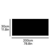 PVC Faux Leather, Self-Adhesive Synthetic Leather Fabric, Suitable For Furniture, Sofa, Car Interior, Handbags, Shoes And Interior Decoration, Large Size Repair Patch, Suitable For Crafts And DIY Projects - Black Self-adhesive Leather - View 3
