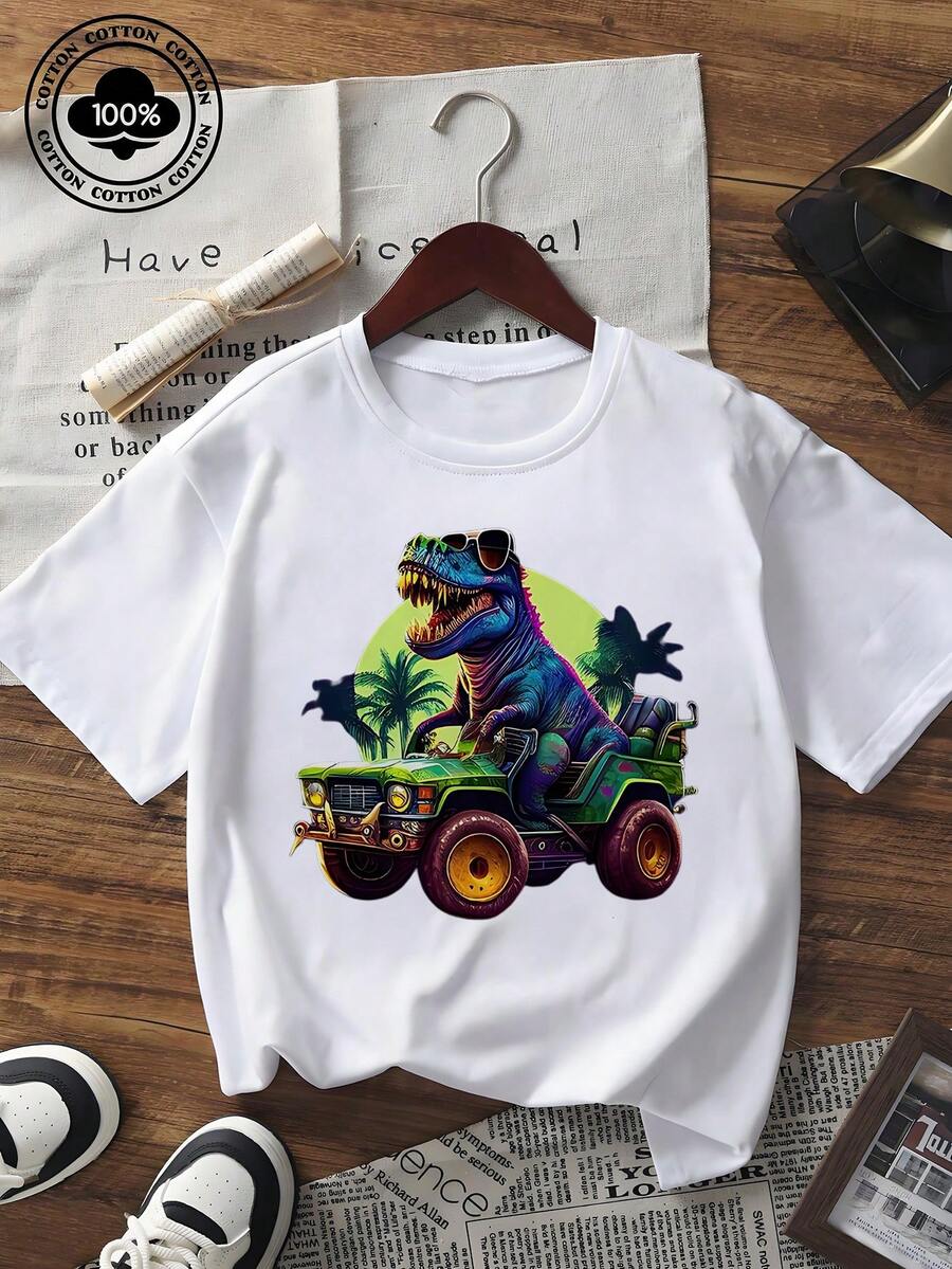 T-shirts för män - Vitt - Visa 1