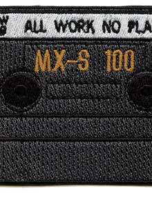1件 DJ Screw All Work No Play 混音帶休士頓燙印貼布 - 彩色 - 查看 5