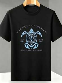 T-shirts i stora storlekar för män - Svart - Visa 1