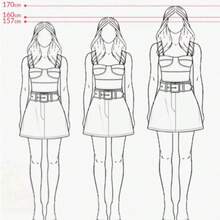 女士宽松下摆开衩短袖衬衫裙，采用无弹力涤纶面料，落肩设计，宽松版型，建议购买前查看尺寸。休闲优雅时尚风格，适合春夏日常穿着、办公、度假、旅行。 - 藍色 - 查看 8