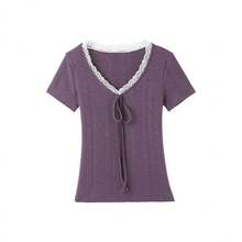 Women Tops - Purple - View 6