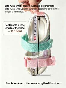 Sandalias de playa de fondo blando con de colores para niños y niñas pequeños - Rosa - Ver 5