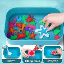 Isi Ulang Mainan DIY Peri Air Ajaib - 10pcs Bubuk, Set Bubuk Air Ajaib, Paket Hadiah Pesta Multi-Bagian, Hadiah Natal/Halloween - MultiWarna - View 5
