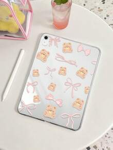 1件 TPU 軟殼蝴蝶熊圖案彩繪平板保護殼，相容 iPad 10.9/10.2/5代 Air/Pro 11/10代/9.7/Air 2/7代，相容 iPad/8代 Air 4/5/Pro 11/10代 10.9 吋 2022，相容 Air 11 吋 (M3) 2025，Mini 1/2/3/Mini 4/Mini 5/Mini 6/Mini 7，Air 11 吋 (M2)-2024/Pro 11 吋 (M4)-202，相容 A7/A8 機型，不含筆，輕量軟殼無筆槽版 - 彩色 - 查看 5