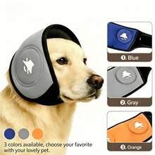 Adjustable Dog Ear Covers Noise Protection Dog Hearing Protection Dog Ear Muffs Quiet Ears Anti-Anxiety Dog Hat Suitable For Medium And Large Dogs Noise Fireworks Protection, Grooming And Powerful Drying - Multicolor - View 9