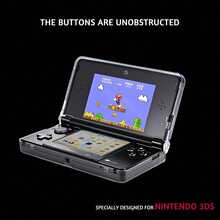 1pc/2pcs Transparent Crystal Box 3DSLL Crystal Shell 3DS Game Accessories NEW 3DSLL Game Protective Case - Clear - View 4