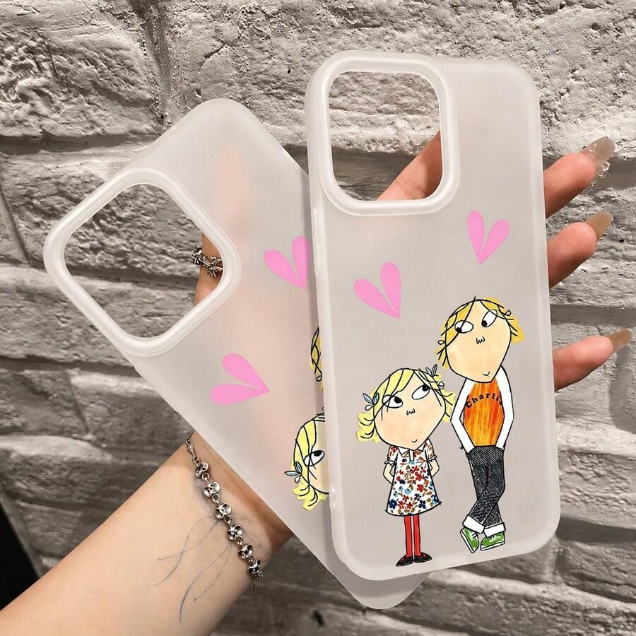 1 pieza funda de teléfono TPU esmerilada tipo jelly con diseño minimalista, carcasa suave semitransparente de alta gama, con funciones de protección anticaídas, anti huellas y protección completa para la cámara, compatible con iPhone 11/12/13/14/15/16/17 Pro y Pro Max. Resistente a impactos y caídas. MXGDYQ275 - GDYQ-WH-MXGDYQ275 - Ver 1