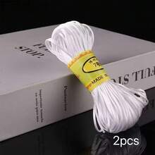 20m/捲 1.5mm #7 聚酯纖維珠寶繩，染色尼龍線，中國結繩，DIY 手鍊項鍊繩，Shamballa 繩 - 線 - 查看 11