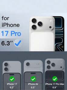 3pcs - 17 Pro Max High Definition Camera Lens Screen Protector, 9H Tempered Glass, Anti-Scratch, Bubble-Free, Clear Display, Compatible With IPhone18Promax/18Pro/17 Pro/17 Air/17/16 Pro Max/16 Pro/16 Plus/16/15 Pro Max/15 Pro/15 Plus/15/14 Pro Max/13/12/11 And Other Models. Phone Accessories, Compatible With Phone Cases. - Clear - View 5
