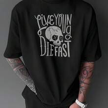 Camisetas de hombre - Negro - Ver 6
