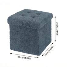 Foldable Storage Bench And Ottoman, Tatami-Style Stool, Suitable For Living Room, Bedroom, Dormitory Storage Bench And Ottoman Storage, Storage Bench And Ottoman - Multicolor - View 9
