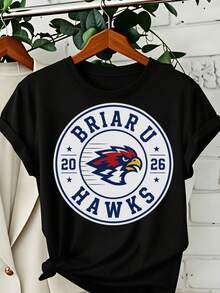 2026 Mode T-shirt Campus-serien Inspirerande T-shirt Ishockey Romantisk Läsgåva Liao Tiao U  Team - Unisex - Svart - Visa 1