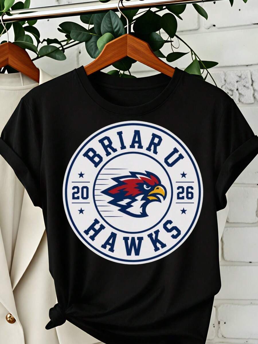 2026 Mode T-shirt Campus-serien Inspirerande T-shirt Ishockey Romantisk Läsgåva Liao Tiao U Team - Unisex - Svart - Visa 1