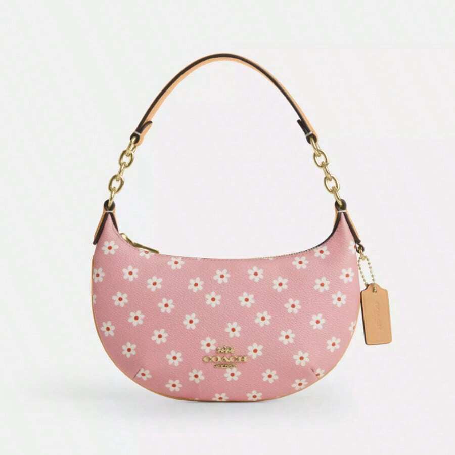 Coach Women's Mini Payton Chain Top Handle Bag - 粉紅色多色 - 查看 1