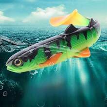 Avlcoaky 1個 16cm/25g 軟塑膠槳尾游餌 釣魚路亞假餌 - 彩色 - 查看 8