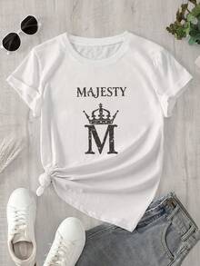 Halloween Graphic T-Shirt - White - View 1