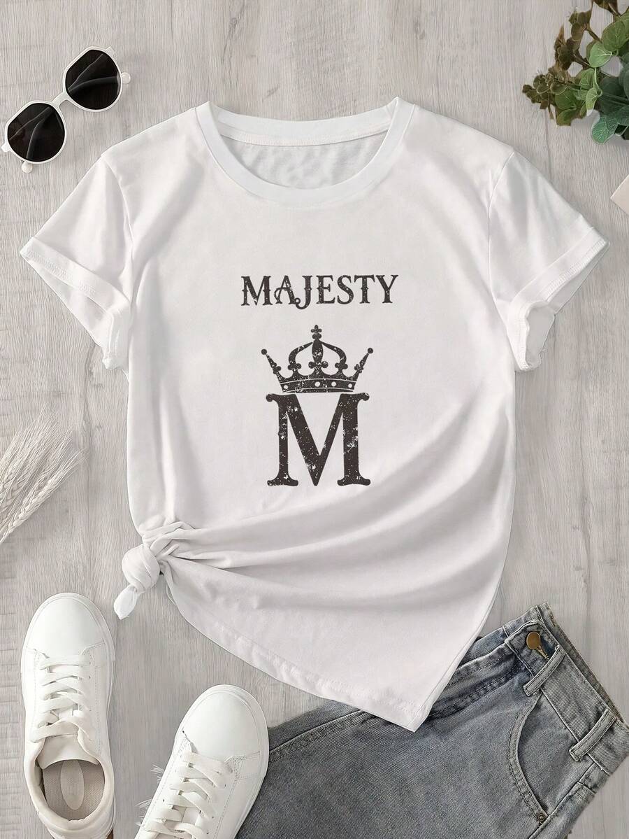 Halloween Graphic T-Shirt - White - View 1