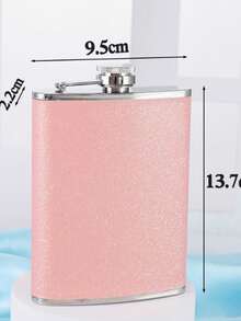 8oz (240ml) Stainless Steel Leak-Proof Personalized Sparkling Wine/Vodka Water Bottle, Suitable For Outdoor, Camping, Travel, Dining, Valentine's Day, Christmas, Party, Holiday, Wedding Souvenir, Gift For Girlfriend Or Best Friend Or Meeting Gift, Father's Day Gift - Multicolor - View 10